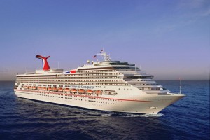 The Carnival Conquest cruises to aruba