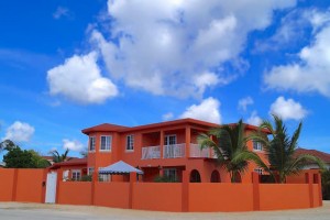 a picture of the hideaway out back apartments near mangel halto beach aruba