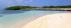 a picture of the beach at santo largo