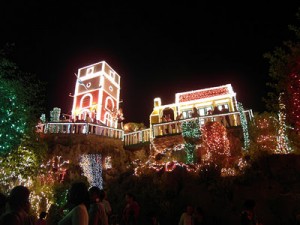 Christmas in Aruba lights of seroe preto