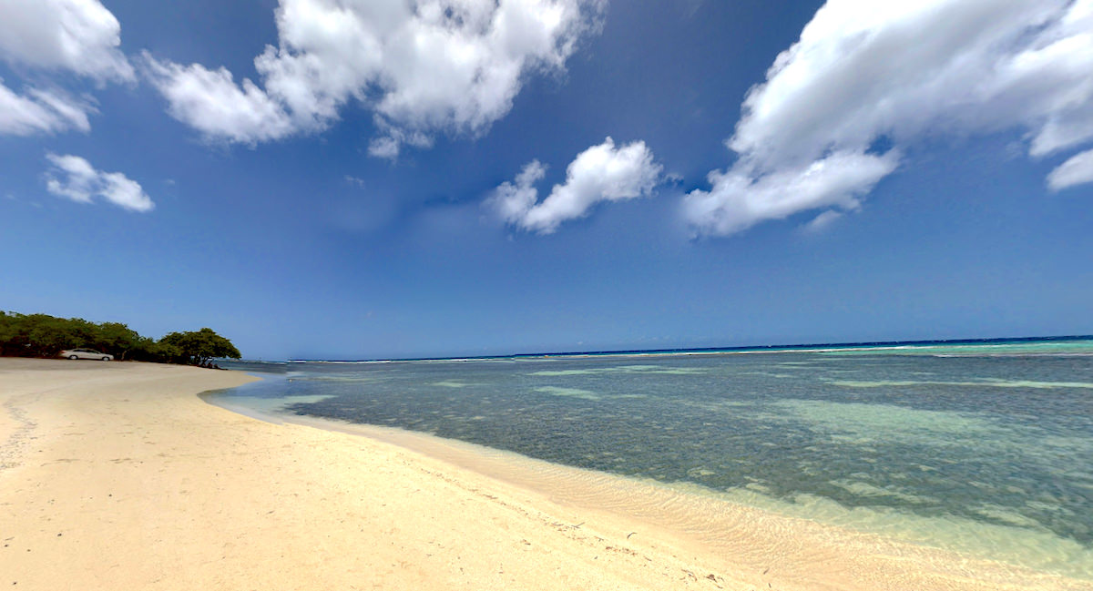 a picture of savaneta beach in aruba