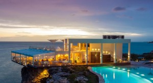 a picture of the sonesta ocean point resort in sint maarten, one of the best all inclusive resorts in the Dutch Caribbean