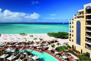 gorgeous ocean views at The Ritz-Carlton, Aruba